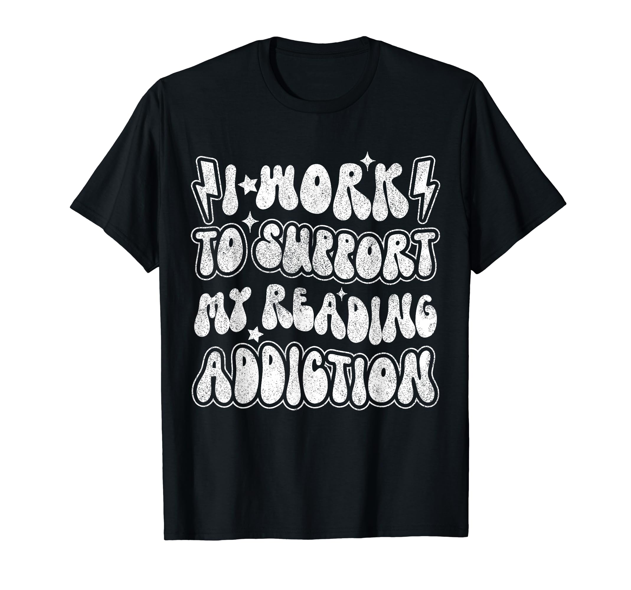 Library And Bookworm Book And T-Shirt - Fun Novelty Design for Adults - T-Shirt, Sweatshirt, Hoodie