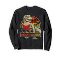 Unearth Story Dinosaur Reading Book Sweatshirt - Trendy Graphic for Adults - T-Shirt, Sweatshirt, Hoodie