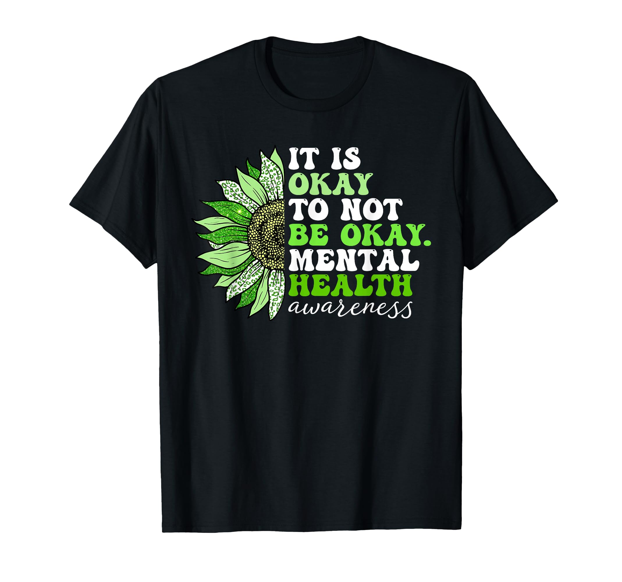 It Is Okay To Not Be Okay Mental Health T-Shirt - Aesthetic Graphic Unisex - T-Shirt, Sweatshirt, Hoodie