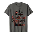 Emotional Support Human Funny T-Shirt - Minimalist Print Men Women - T-Shirt, Sweatshirt, Hoodie