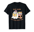 Not Now Im Fully Boo Ked Funny T-Shirt - Fun Novelty Design for Adults - T-Shirt, Sweatshirt, Hoodie