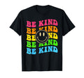 Be Kind Happy Face Positivity T-Shirt - Minimalist Print for Adults - T-Shirt, Sweatshirt, Hoodie