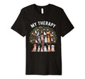 Dogs Are My Therapy Dogs Tree T-Shirt - Custom Art Print for Adults - T-Shirt, Sweatshirt, Hoodie