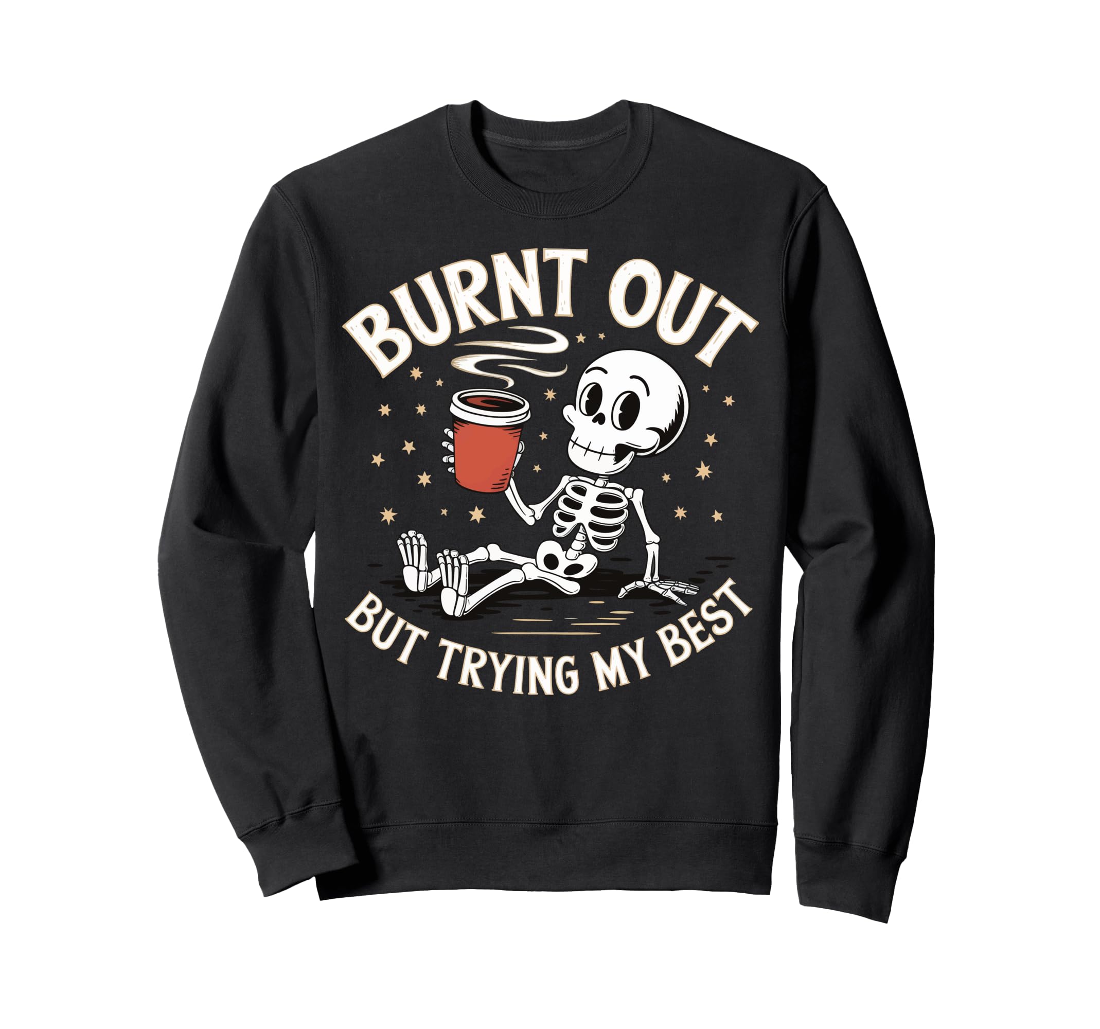 Burnout Self Care Motivational Positivity Hoodie - Novelty Apparel Unisex - T-Shirt, Sweatshirt, Hoodie