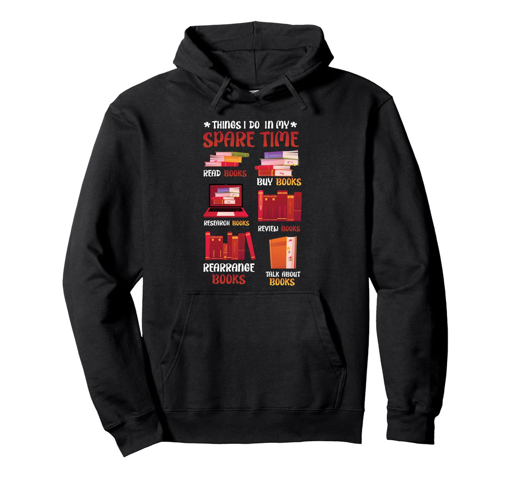 Book Lover Bookworm Librarian Book Hoodie - Aesthetic Graphic Unisex - T-Shirt, Sweatshirt, Hoodie