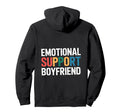Emotional Support Boyfriend Do Not Hoodie - Minimalist Print for Adults - T-Shirt, Sweatshirt, Hoodie