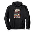 Coffee Books And Wildflowers Hoodie - Custom Art Print for Adults - T-Shirt, Sweatshirt, Hoodie