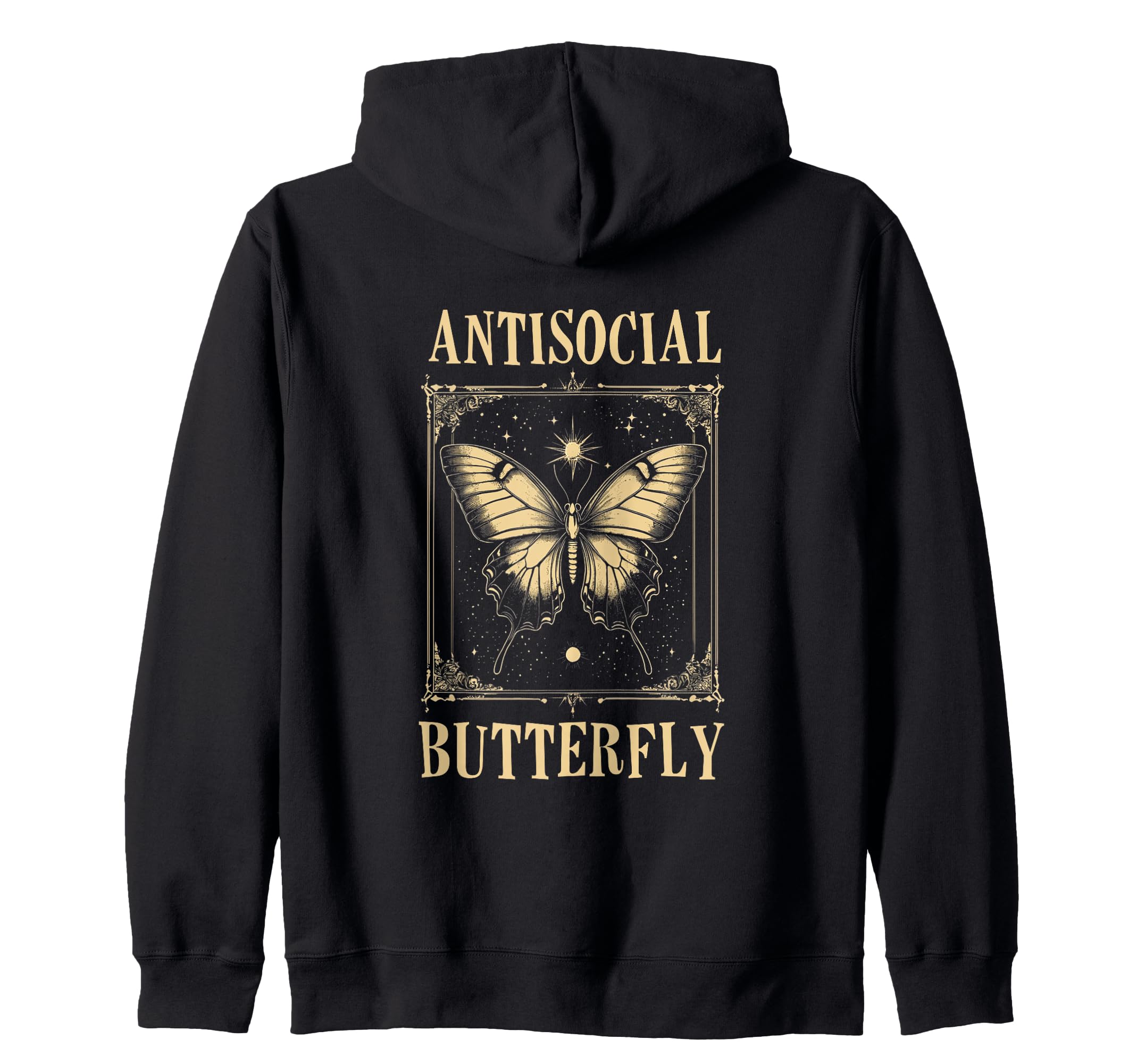 Antisocial Butterfly Gift Sweatshirt - Unique Graphic for Adults - T-Shirt, Sweatshirt, Hoodie
