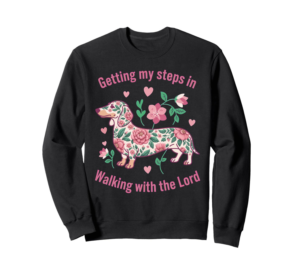 Getting My Steps Walking Lord Sweatshirt - Minimalist Print Unisex - T-Shirt, Sweatshirt, Hoodie