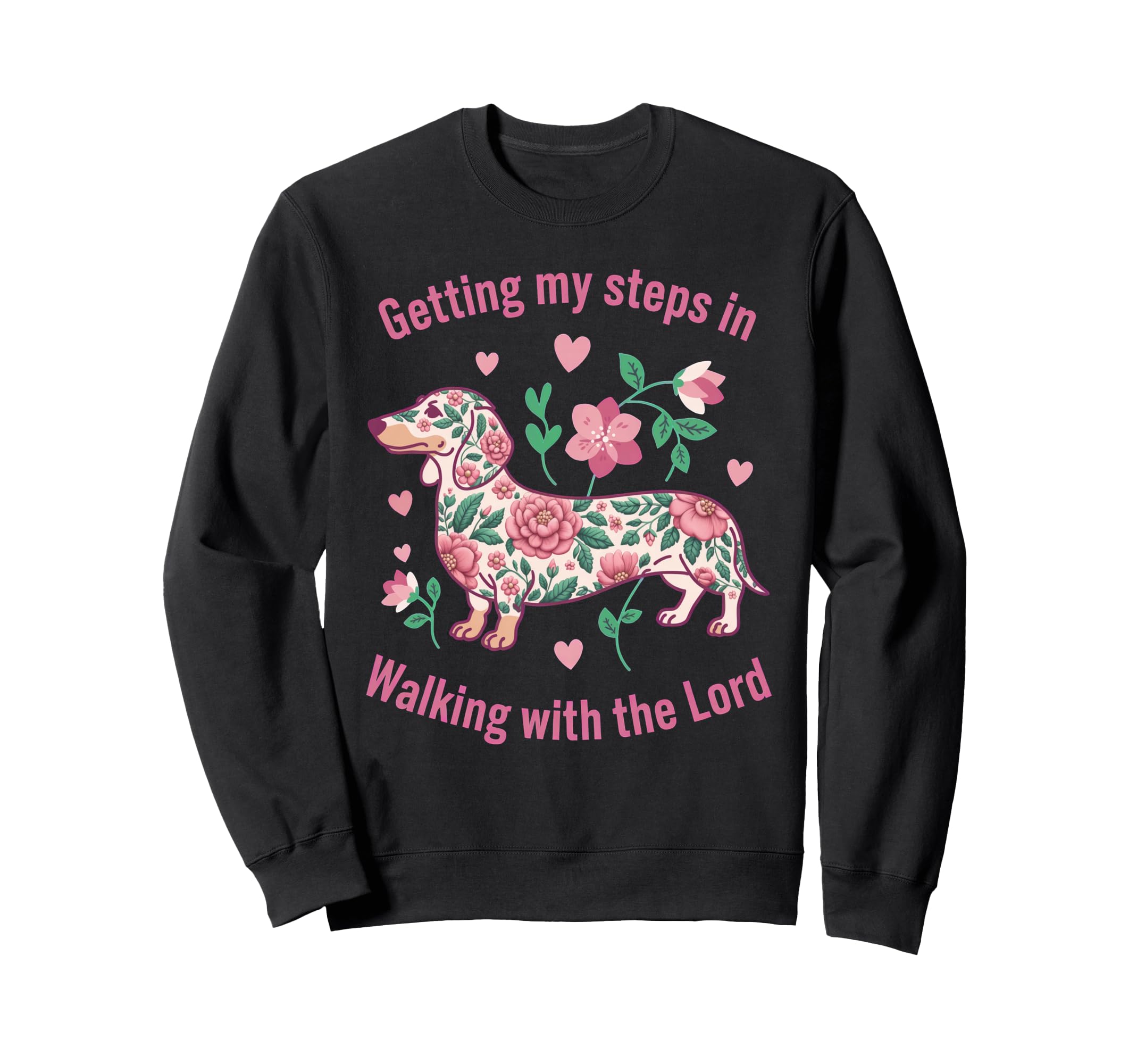 Getting My Steps Walking Lord Sweatshirt - Minimalist Print Unisex - T-Shirt, Sweatshirt, Hoodie