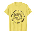 Interrupt Anxiety Gratitude T-Shirt - Casual Everyday Wear Men Women - T-Shirt, Sweatshirt, Hoodie