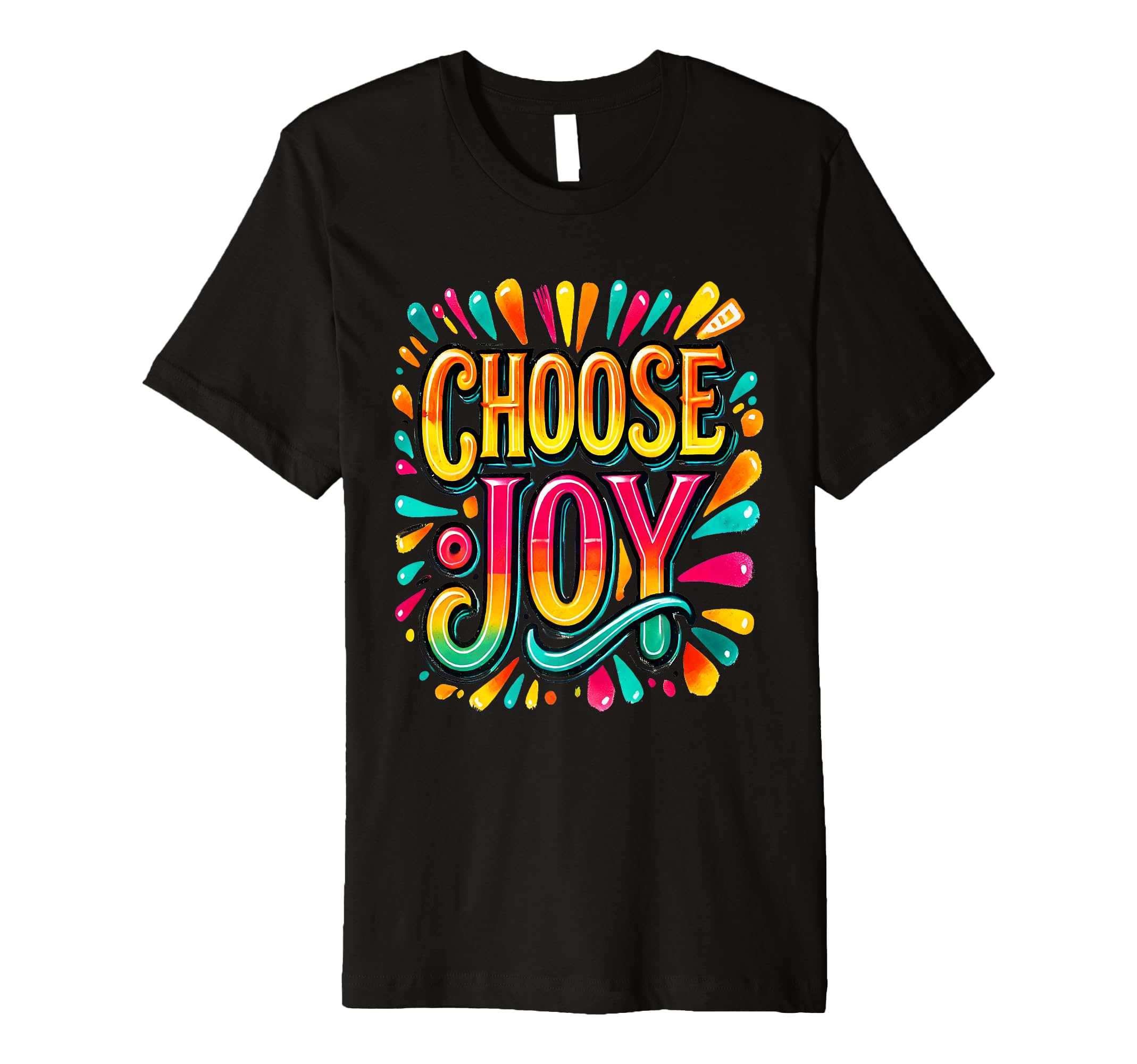 Christian Choose Joy Inspirational T-Shirt - Minimalist Print for Adults - T-Shirt, Sweatshirt, Hoodie