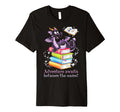 Adventure Awaits Between Pages Books T-Shirt - Minimalist Print for Adults - T-Shirt, Sweatshirt, Hoodie