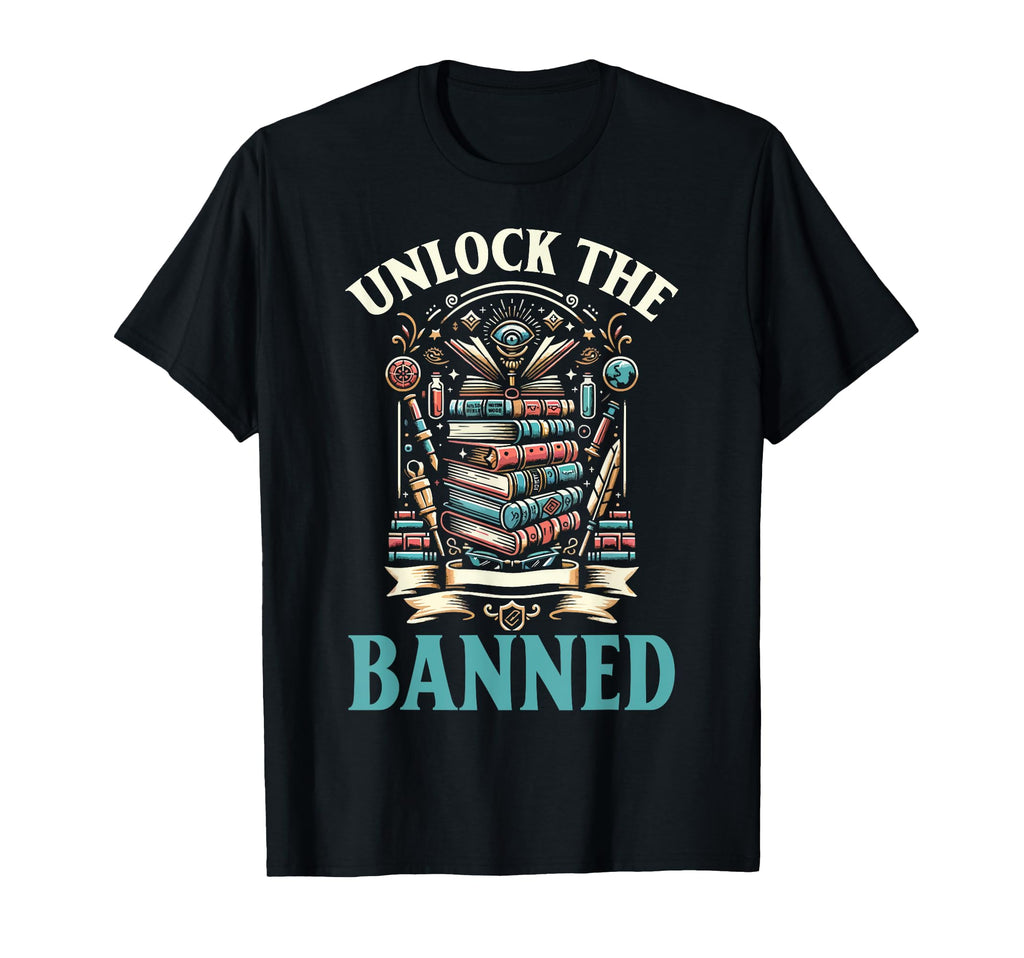 Read Banned Books Bookworm Book Lover T-Shirt - Trendy Graphic Men Women - T-Shirt, Sweatshirt, Hoodie