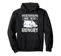 Hungry Overthinker Food Anxiety Sweatshirt - Graphic Print Men Women - T-Shirt, Sweatshirt, Hoodie