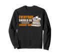 Every Great Library Contains Sweatshirt - Unique Graphic for Adults - T-Shirt, Sweatshirt, Hoodie
