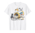 Funny Cat Lover Mental Health Serotonin T-Shirt - Graphic Print Men Women - T-Shirt, Sweatshirt, Hoodie