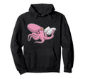 Octopus Nerd Book Hoodie - Trendy Graphic for Adults - T-Shirt, Sweatshirt, Hoodie