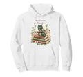 Read More Booooks Dragon Reading Hoodie - Fun Novelty Design Men Women - T-Shirt, Sweatshirt, Hoodie