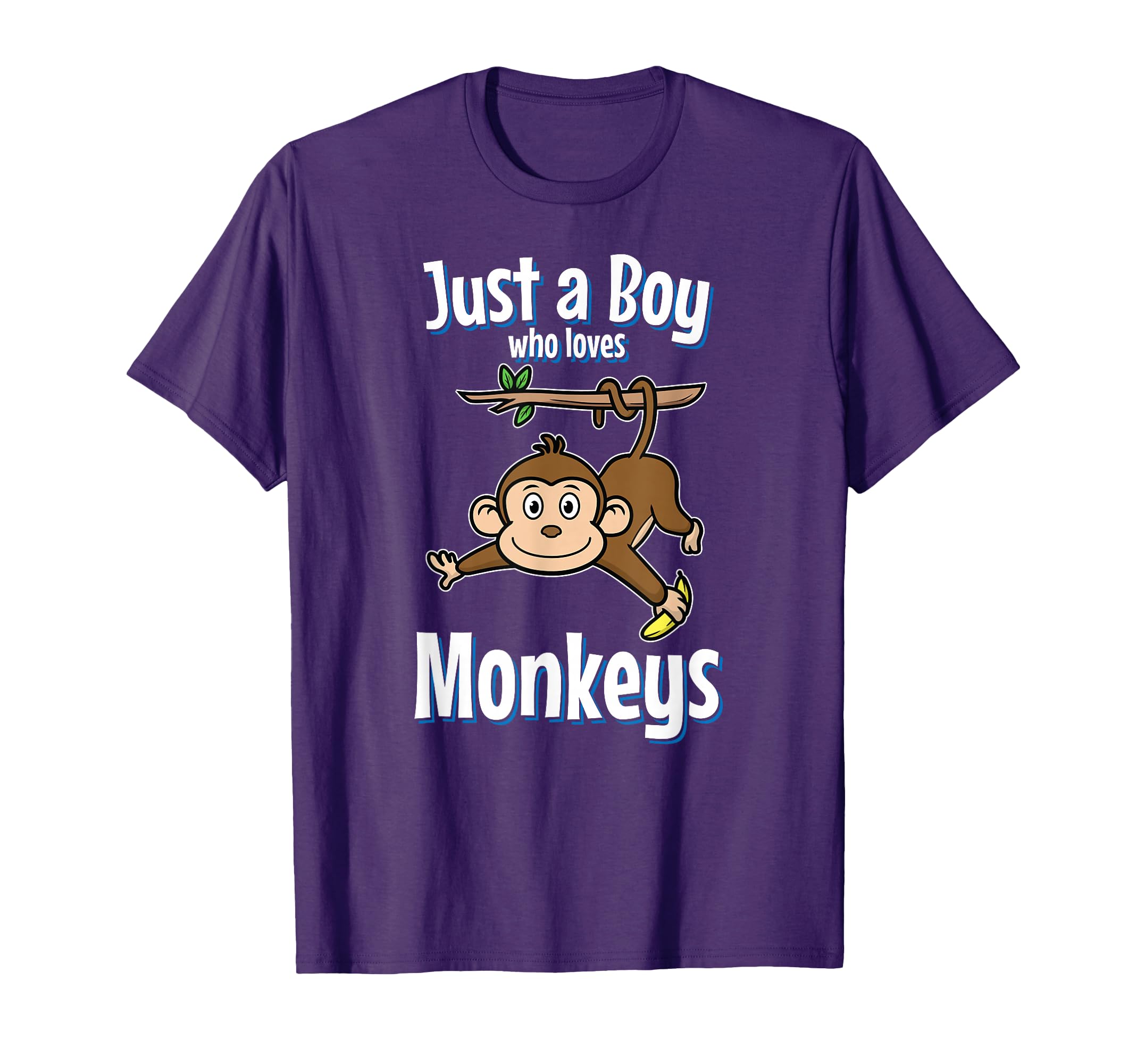 Just Who Loves Monkey Gorilla Zoo T-Shirt - Custom Art Print for Adults - T-Shirt, Sweatshirt, Hoodie