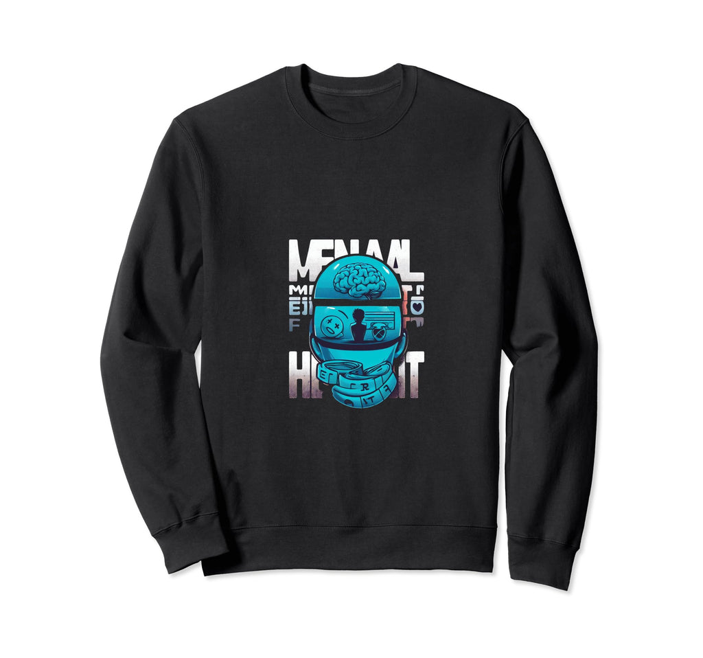 Mental Health Awareness Sweatshirt - Novelty Apparel Unisex - T-Shirt, Sweatshirt, Hoodie