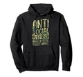 Antisocial Butterfly Rarely Seen Rarely Hoodie - Novelty Apparel Men Women - T-Shirt, Sweatshirt, Hoodie
