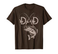 Father Day Bass Dad Fishing Rod Gift T-Shirt - Trendy Graphic for Adults - T-Shirt, Sweatshirt, Hoodie