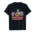 Professional Bookworm Reading Book T-Shirt - Minimalist Print Men Women - T-Shirt, Sweatshirt, Hoodie