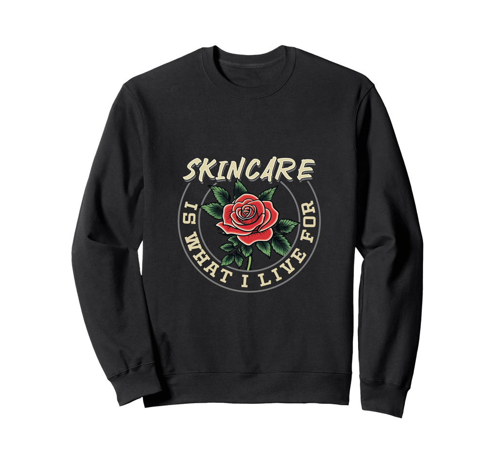 Skincare Lover Beauty Enthusiast Sweatshirt - Minimalist Print for Adults - T-Shirt, Sweatshirt, Hoodie