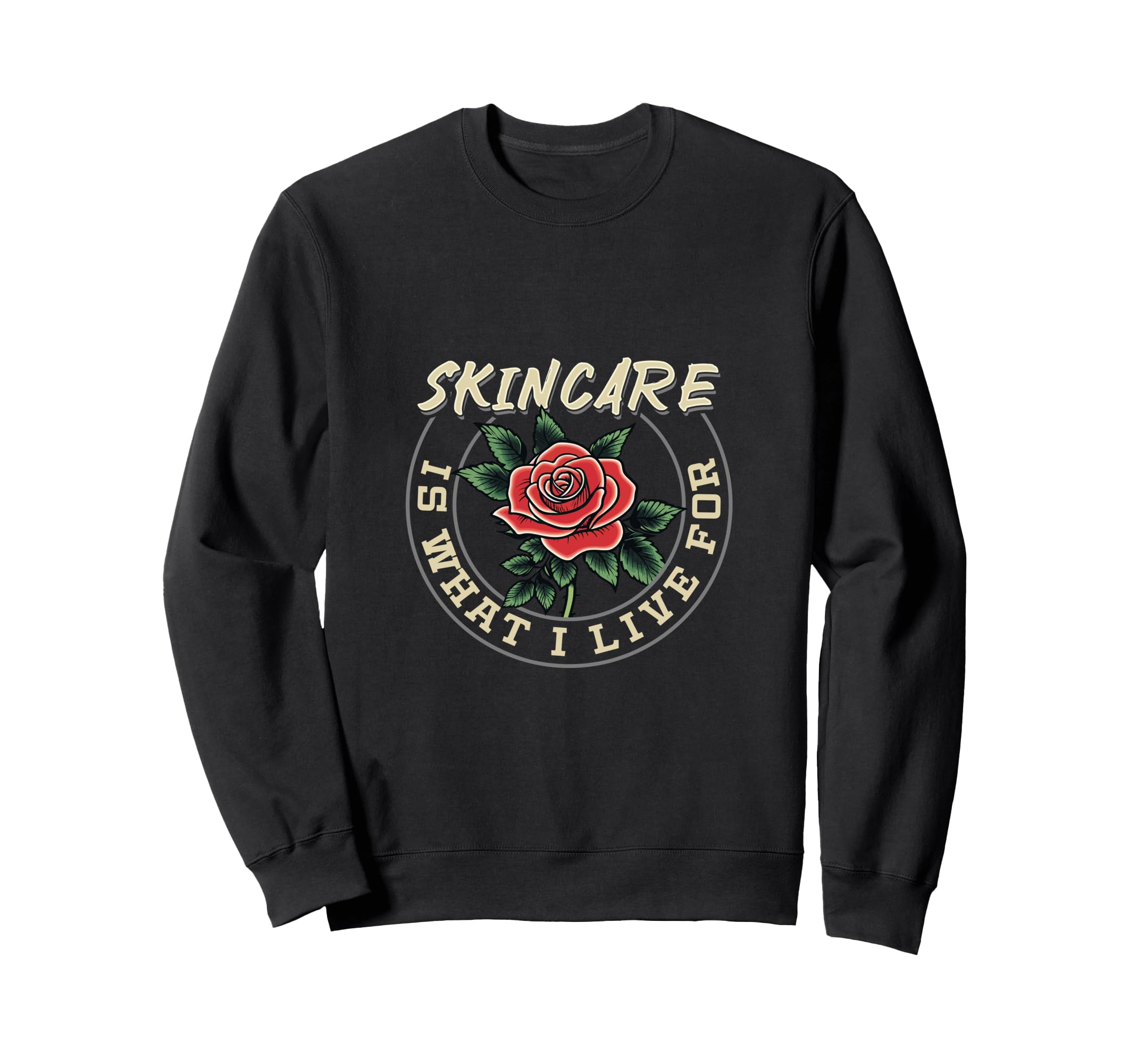 Skincare Lover Beauty Enthusiast Sweatshirt - Minimalist Print for Adults - T-Shirt, Sweatshirt, Hoodie