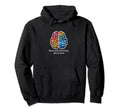 Colorful Rainbow Brain Hoodie - Casual Everyday Wear for Adults - T-Shirt, Sweatshirt, Hoodie