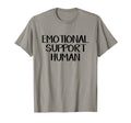 Emotional Support Human T-Shirt - Minimalist Print Men Women - T-Shirt, Sweatshirt, Hoodie