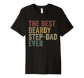 Best Beardy Step Dad Ever Funny T-Shirt - Aesthetic Graphic for Adults - T-Shirt, Sweatshirt, Hoodie