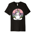 Meditating Unicorn During Yoga T-Shirt - Graphic Print for Adults - T-Shirt, Sweatshirt, Hoodie
