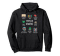 Types Readers Funny Book Nerd Bookworms Hoodie - Novelty Apparel for Adults - T-Shirt, Sweatshirt, Hoodie