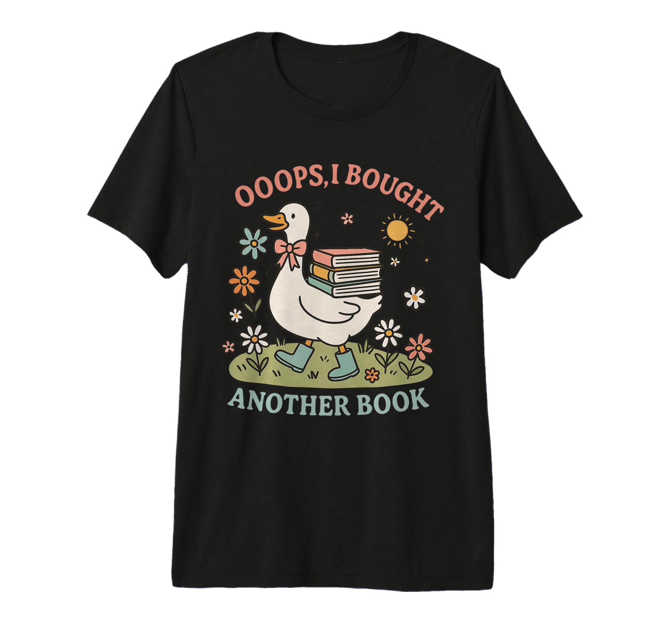 Bibliophile Oops I Bought Another T-Shirt - Aesthetic Graphic for Adults - T-Shirt, Sweatshirt, Hoodie
