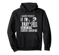 I Asked Myself If Im Okay And We Both Hoodie - Custom Art Print Unisex - T-Shirt, Sweatshirt, Hoodie