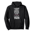 Cannot Survive Books Alone She Also Need Hoodie - Minimalist Print Unisex - T-Shirt, Sweatshirt, Hoodie