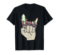 Crystal Brass Knuckles Chakra Healer T-Shirt - Trendy Graphic for Adults - T-Shirt, Sweatshirt, Hoodie