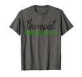 Funny Therapist Psychologist Mental T-Shirt - Minimalist Print Men Women - T-Shirt, Sweatshirt, Hoodie
