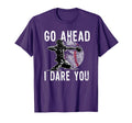 Baseball Catcher Go Ahead I Dare You T-Shirt - Graphic Print Men Women - T-Shirt, Sweatshirt, Hoodie