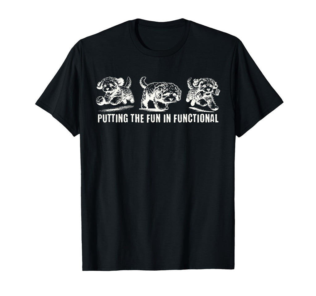 Putting Fun Functional Dog T-Shirt - Fun Novelty Design for Adults - T-Shirt, Sweatshirt, Hoodie