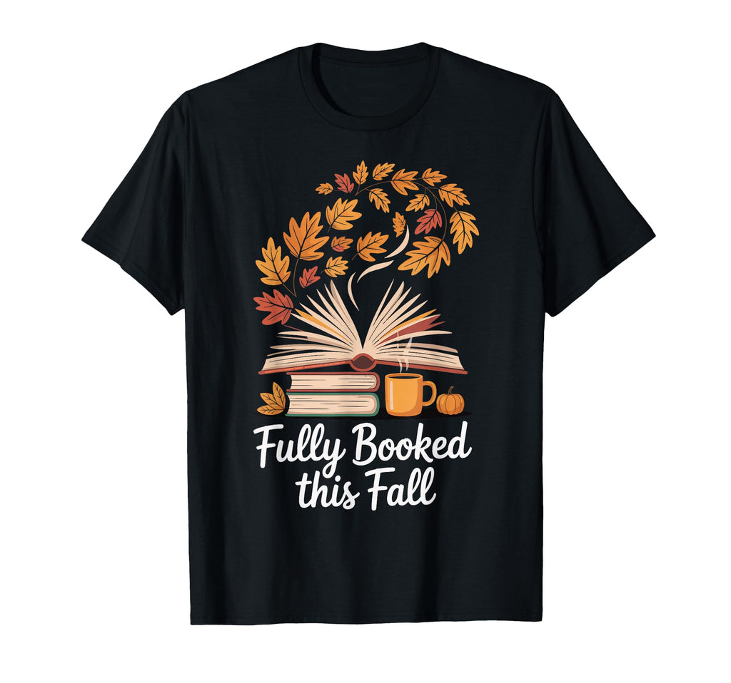 Autumn Bibliophile Book Bookworm Reading Hoodie - Unique Graphic Unisex - T-Shirt, Sweatshirt, Hoodie