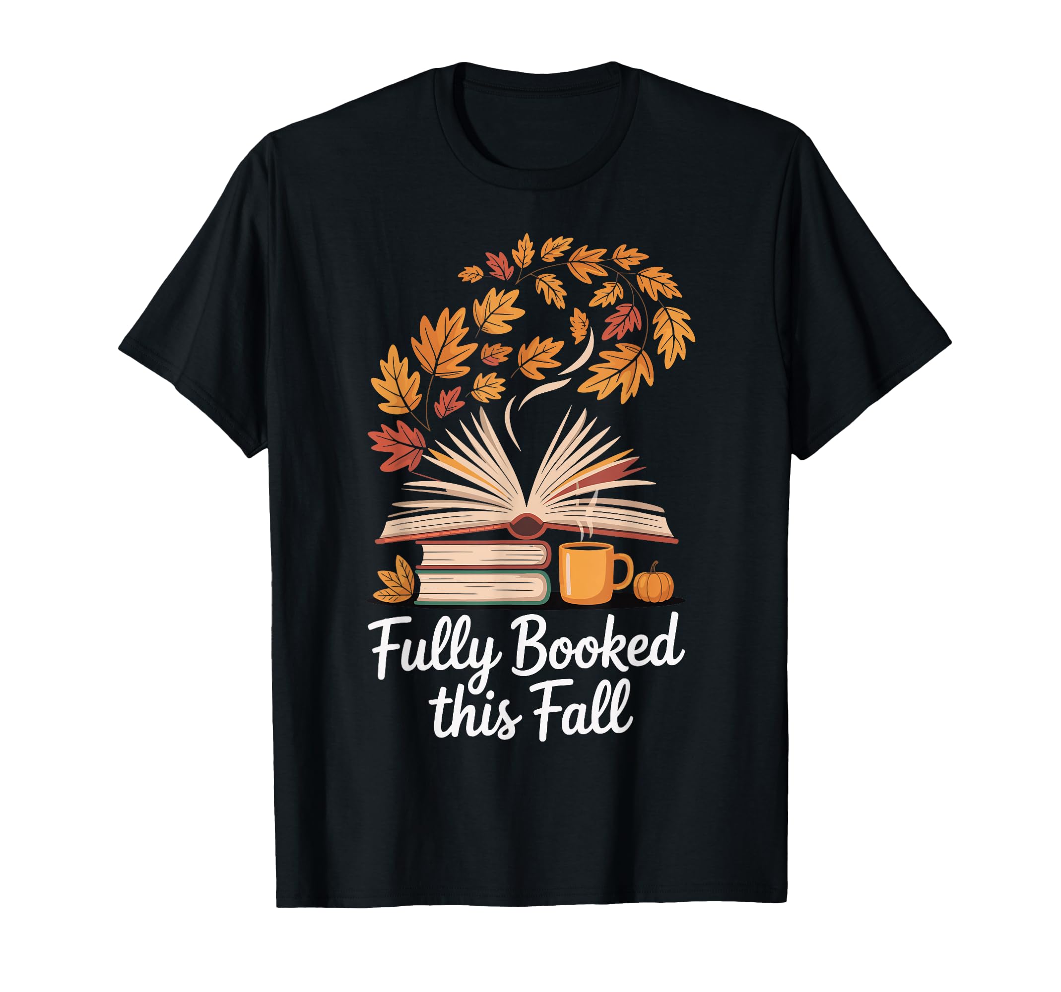 Autumn Bibliophile Book Bookworm Reading Hoodie - Unique Graphic Unisex - T-Shirt, Sweatshirt, Hoodie