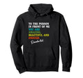 Du Bist Genug Motivation Self Hoodie - Trendy Graphic for Adults - T-Shirt, Sweatshirt, Hoodie