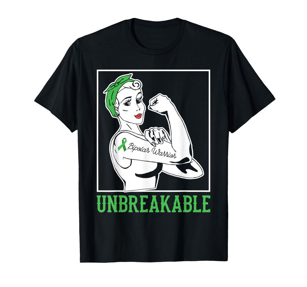 Bipolar Warrior Disorder Mental T-Shirt - Casual Everyday Wear for Adults - T-Shirt, Sweatshirt, Hoodie