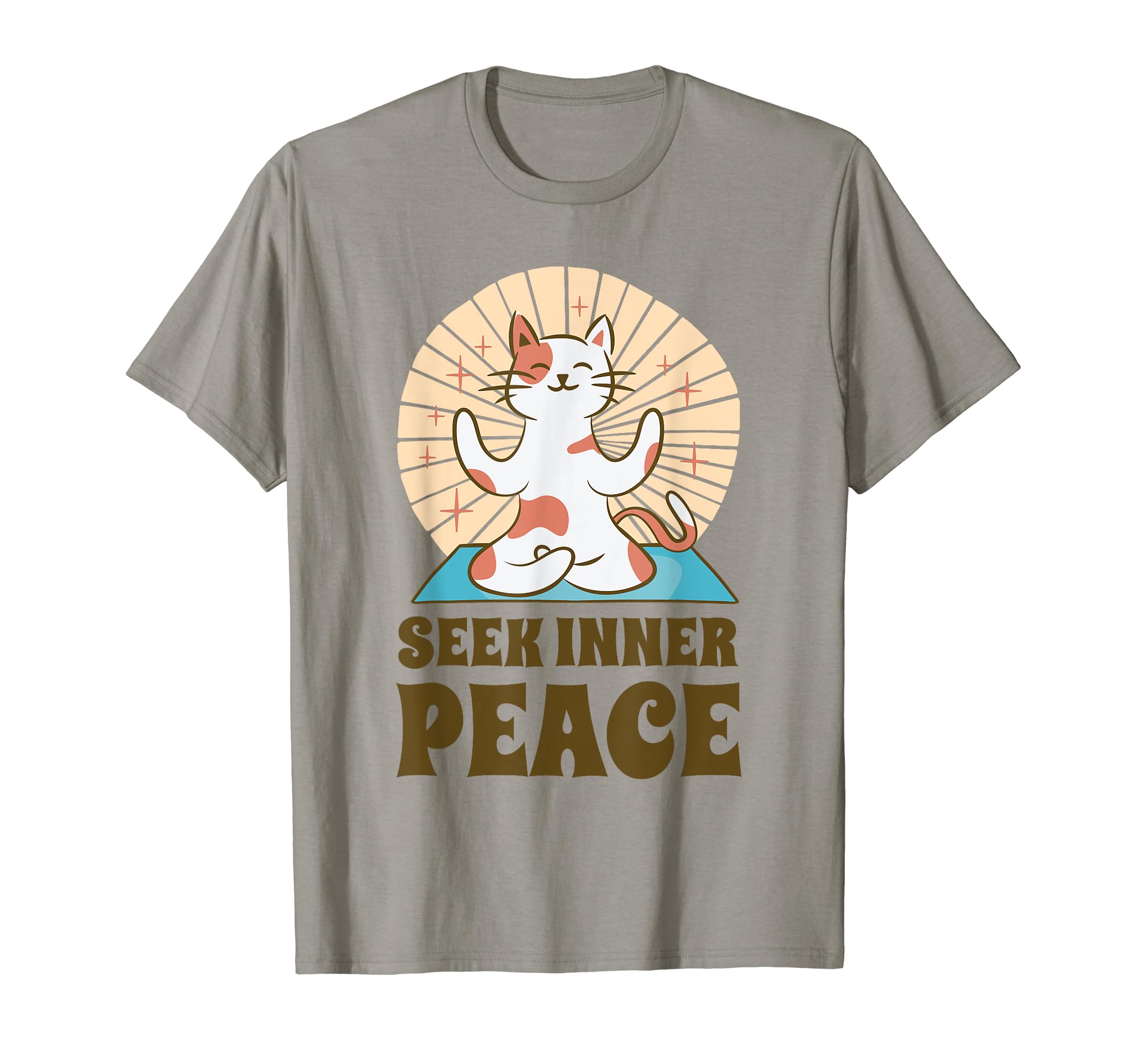 Seek Inner Peace Calmness Serenity T-Shirt - Aesthetic Graphic Men Women - T-Shirt, Sweatshirt, Hoodie