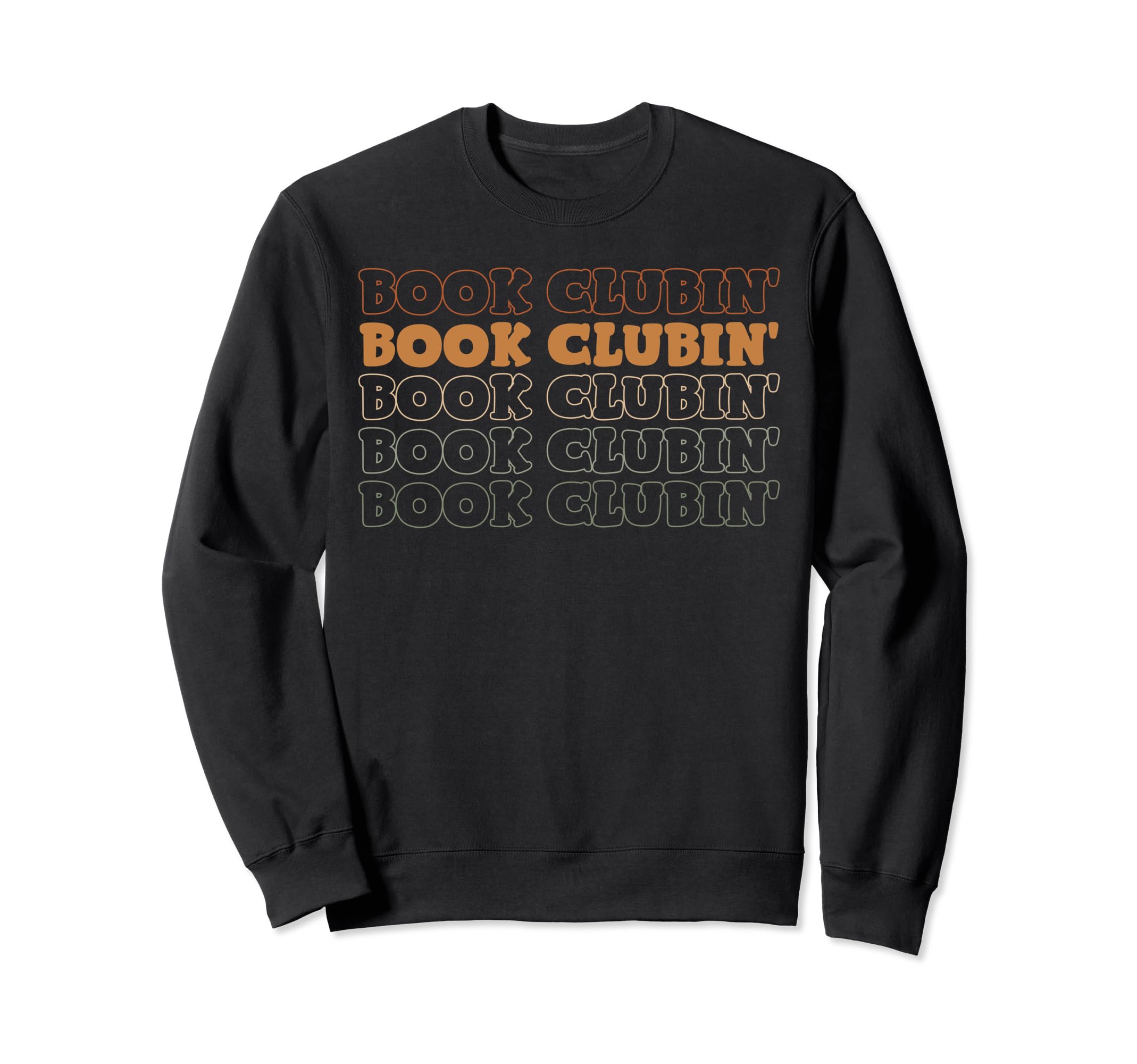 Book Clubin Books Reading Lover Sweatshirt - Minimalist Print Men Women - T-Shirt, Sweatshirt, Hoodie