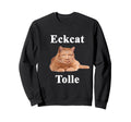 Eckcat Tolle Mindfulness Sweatshirt - Fun Novelty Design for Adults - T-Shirt, Sweatshirt, Hoodie