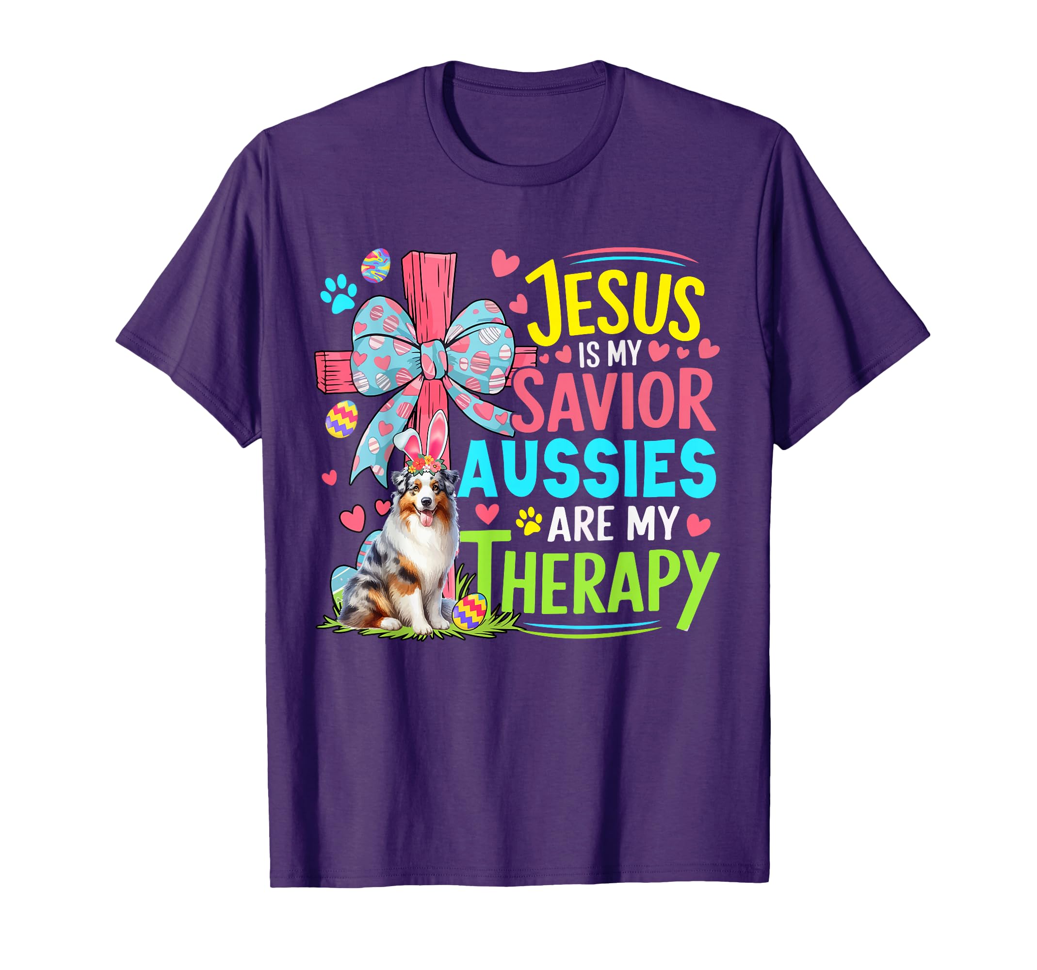 Jesus Is Savior Aussies Are Therapy T-Shirt - Streetwear Style for Adults - T-Shirt, Sweatshirt, Hoodie